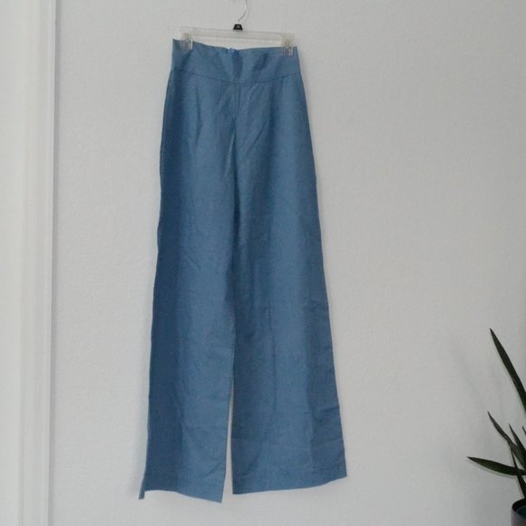 Never A Wallflower MATADOR PANTS LIGHT BLUE DENIM Small - Picture 4 of 16